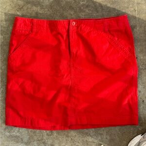 Vintage Tommy Hilfiger Bright Red Skirt